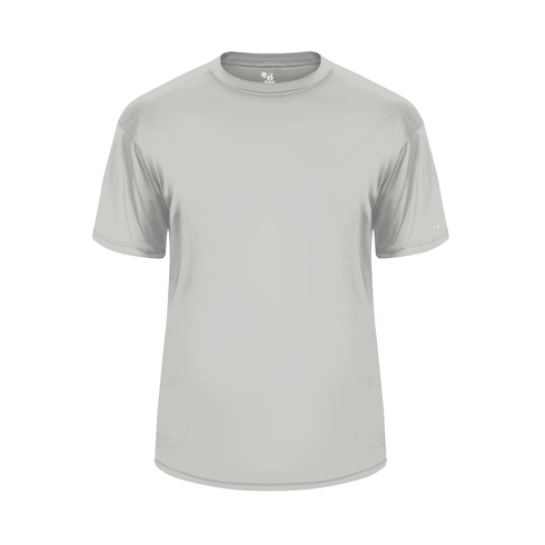 Badger Sport B-Core Tee, Sizes 2XL-4XL (412000-002408), Color 'Silver'